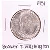 Image 1 : 1951 Booker T. Washington Memorial Commemorative Half Dollar Coin