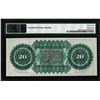 Image 2 : 1872 $20 State of South Carolina Revenue Bond Obsolete Note PMG Superb Gem Unc. 67EPQ