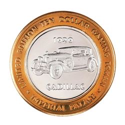 .999 Silver Imperial Palace Hotel & Casino Las Vegas $10 Limited Edition Gaming Token