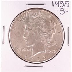 1935-S $1 Peace Silver Dollar Coin