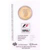 Image 2 : 2016 $25 Proof Solomon Islands Formula One United States Grand Prix Gold Coin