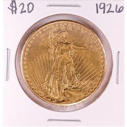 1926 $20 St. Gaudens Double Eagle Gold Coin