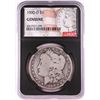 Image 1 : 1900-O $1 Morgan Silver Dollar Coin NGC Genuine