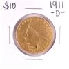 Image 1 : 1911-D $10 Indian Head Eagle Gold Coin