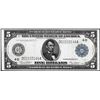 Image 1 : 1914 $5 Federal Reserve Note Cleveland
