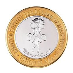.999 Silver Union Plaza Las Vegas, Nevada $10 Casino Limited Edition Gaming Token