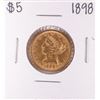 Image 1 : 1898 $5 Liberty Head Half Eagle Gold Coin