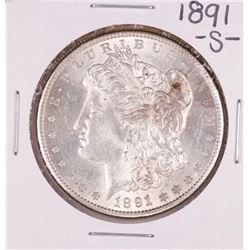 1891-S $1 Morgan Silver Dollar Coin