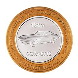 .999 Silver Imperial Palace Hotel & Casino Las Vegas $10 Limited Edition Gaming Token