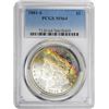 Image 1 : 1881-S $1 Morgan Silver Dollar Coin PCGS MS64 Amazing Toning