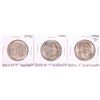 Image 1 : Lot of (3) 1946 & 1946-S Booker T. Washington Commemorative Half Dollar Coins