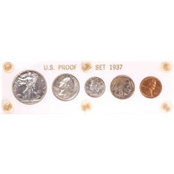 1937 (5) Coin Proof Set