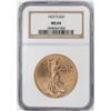 Image 1 : 1923-D $20 St. Gaudens Double Eagle Gold Coin NGC MS64