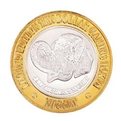 .999 Silver John Ascuaga's Nugget Sparks, Nevada $10 Limited Edition Gaming Token