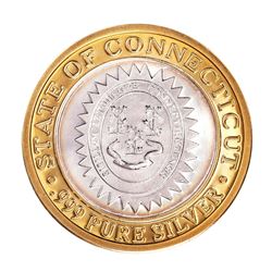 .999 Fine Silver Foxwoods Resort and Casino, CT $10 Casino Limited Edition Gaming Token