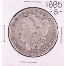 1885-S $1 Morgan Silver Dollar Coin