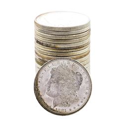 Roll of (20) Brilliant Uncirculated 1881-S $1 Morgan Silver Dollar Coins