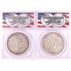 Image 1 : Lot of 1921-S & 1921-D $1 Morgan Silver Dollar Coins ANACS Genuine