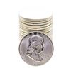 Image 1 : Roll of (20) Brilliant Uncirculated 1958 Franklin Half Dollar Coins