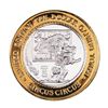 Image 1 : .999 Fine Silver Circus Circus Casino Reno, NV $10 Limited Edition Gaming Token