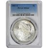 Image 1 : 1881-S $1 Morgan Silver Dollar Coin PCGS MS64 Amazing Toning