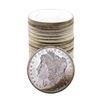 Image 1 : Roll of (20) Brilliant Uncirculated 1881-S $1 Morgan Silver Dollar Coins Nice Toning