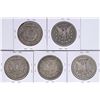 Image 2 : Lot of (5) 1878 Reverse of 78' $1 Morgan Silver Dollar Coins