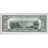 Image 2 : 1974 $20 Federal Reserve Note Back to Face Full Offset ERROR