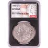 Image 1 : 1885-O $1 Morgan Silver Dollar Coin NGC Genuine