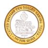 Image 2 : .999 Fine Silver Silver Legacy Reno, Nevada $10 Limited Edition Gaming Token