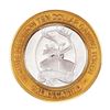 Image 1 : .999 Silver Palms Casino Las Vegas, NV $10 Casino Limited Edition Gaming Token