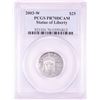 Image 1 : 2003-W $25 Proof American Platinum Eagle Coin PCGS PR70DCAM