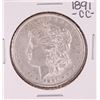 Image 1 : 1891-CC $1 Morgan Silver Dollar Coin