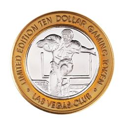 .999 Fine Silver Las Vegas Club, Nevada $10 Casino Limited Edition Gaming Token