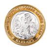 Image 1 : .999 Silver Harrah's Las Vegas, Nevada $10 Casino Limited Edition Gaming Token