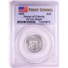 Image 1 : 2005 $25 American Platinum Eagle Coin PCGS MS69 First Strike