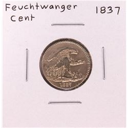 1837 Feuchtwanger One Cent Hard Times Token Coin