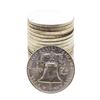Image 2 : Roll of (20) Brilliant Uncirculated 1958-D Franklin Half Dollar Coins