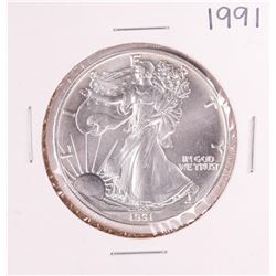 1991 $1 American Silver Eagle Coin