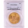 Image 1 : 1927 $20 St. Gaudens Double Eagle Gold Coin PCGS MS65