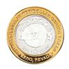 Image 2 : .999 Fine Silver Harrah's Casino Reno, Nevada $10 Limited Edition Gaming Token