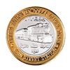 Image 1 : .999 Silver Main Street Station Las Vegas, NV $10 Limited Edition Casino Gaming Token