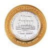 Image 2 : .999 Silver Main Street Station Las Vegas, NV $10 Limited Edition Casino Gaming Token