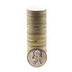 Roll of (40) Brilliant Uncirculated 1954-D Washington Quarters