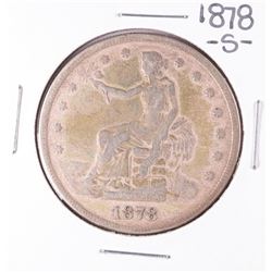 1878-S $1 Trade Silver Dollar Coin