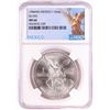 Image 1 : 1984Mo Mexico 1 Onza Libertad Silver Coin NGC MS66