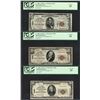 Image 1 : 1929 $5/10/20 Citizens NB Washington, PA CH# 3383 National Currency Notes PCGS VF25