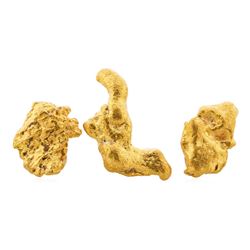 Lot of Gold Nuggets 2.17 Grams Gold Weight
