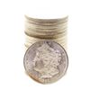 Image 1 : Roll of (20) Brilliant Uncirculated 1881-S $1 Morgan Silver Dollar Coins Nice Toning