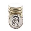 Image 1 : Roll of (20) Brilliant Uncirculated 1958-D Franklin Half Dollar Coins
